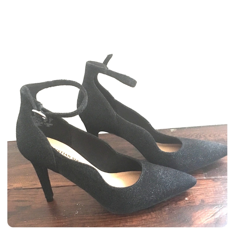 Christian Siriano Sparkly Heels